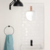 ferm LIVING Towel Holder / Hanger, Black-6201