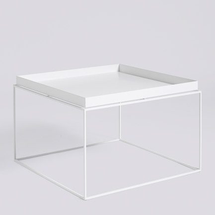 PRE ORDER - HAY Tray Coffee Table White 60x60 cm-0