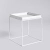 HAY Tray Side Table White 40x40 cm-0