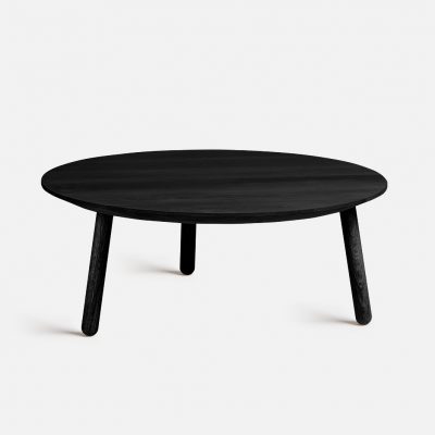 KIN DESIGN CO Connect Coffee Table Black Stain 800mm-0