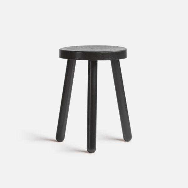 KIN DESIGN CO Connect Low Stool Black Stain-0