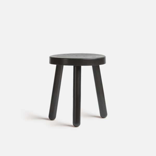 KIN DESIGN CO Connect Low Stool Black Stain-10859