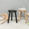 KIN DESIGN CO Connect Low Stool Raw Look-10849