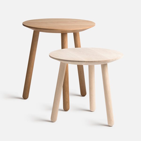 KIN DESIGN CO Connect Side Table Raw Look-10875