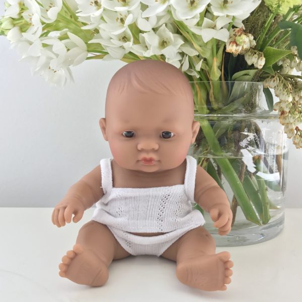 MINILAND Baby Doll Hispanic Girl 21cm-13924