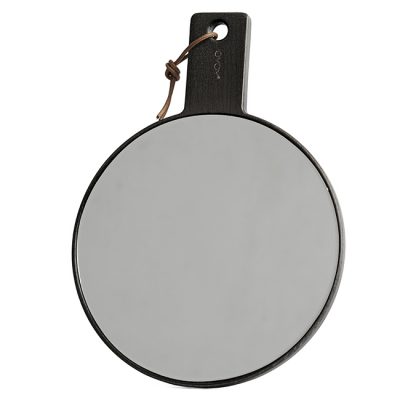 OYOY Ping Pong Hand Mirror, Dark Stained Ash-0