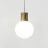 BEN-TOVIM DESIGN Perf Pendant Light Lamp Brass - 3 Sizes-11982