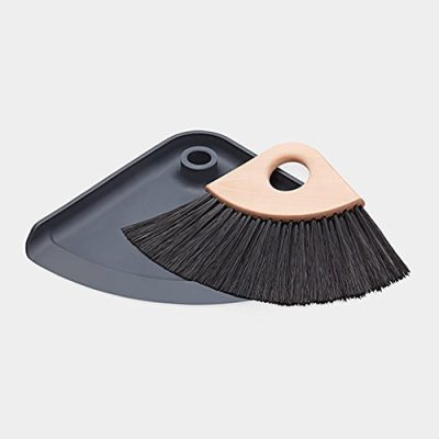 RIGTIG Sweep-It Handy Dustpan and Broom Grey-0