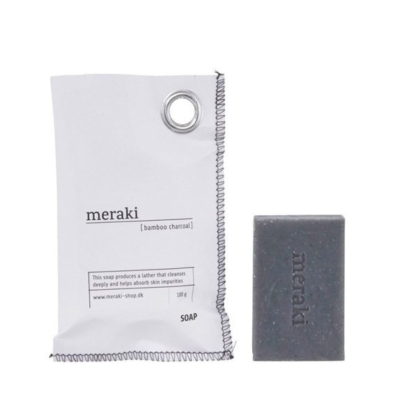 MERAKI Hand Soap 100g Bamboo Charcoal-0