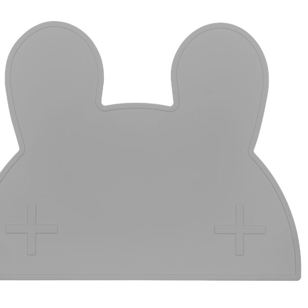 WE MIGHT BE TINY Bunny Placie Placemat Grey-17099