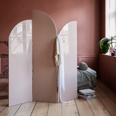 FLOOR STOCK / COLLECTION ONLY - ferm LIVING Unfold Room Divider Rose-0