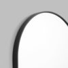 MIDDLE OF NOWHERE Bjorn Oval Mirror Black 50x145cm-19745