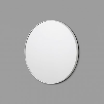 MIDDLE OF NOWHERE Bjorn Round Mirror in White - 2 Sizes-0