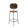 PRE ORDER - MENU Afteroom Bar and Counter Chair Plus, Black/Cognac Velvet -21361