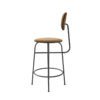 PRE ORDER - MENU Afteroom Bar and Counter Chair Plus, Black/Cognac Velvet -21358