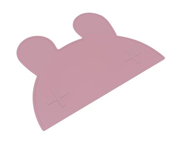 WE MIGHT BE TINY Bunny Placie Placemat Dusty Rose-21554