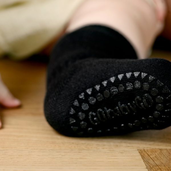 GOBABYGO Non-Slip Socks Black-21069