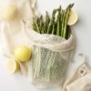 EVER ECO Fruit + Vegetable Organic Cotton Net Produce Bags - LARGE Bags - 4 PACK-0