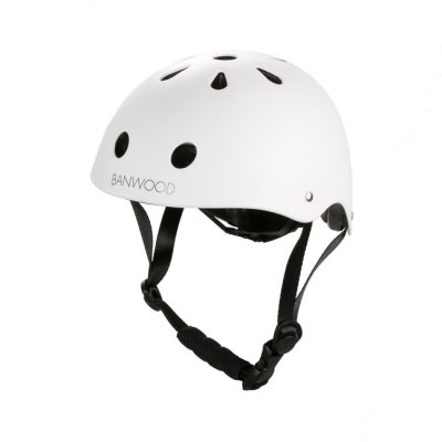 BANWOOD Classic Kids Bike Helmet White-0