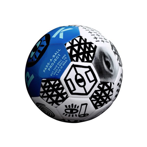 PARK SOCIAL Soccer Ball Ultra Blue (each ball sold 1 ball is donated to a kid in need)-23597