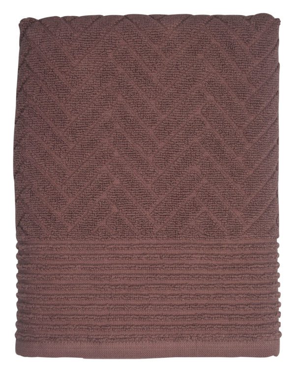 METTE DITMER Brick Hand Towel 35x55cm Mauve - 2 Pack-24171