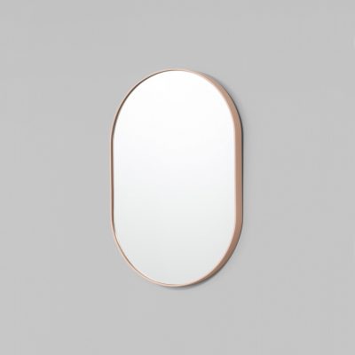 MIDDLE OF NOWHERE Bjorn Oval Mirror Powder Small-0