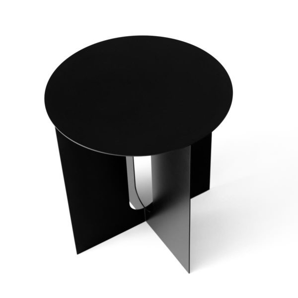 MENU Androgyne Side Table, Steel Base, Black-26379