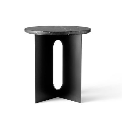 MENU Androgyne Side Table, Steel Base, Black-0