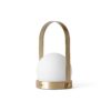 MENU Carrie Lamp Brushed Brass (Portable + Rechargeable)-26425