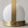 MENU Carrie Lamp Brushed Brass (Portable + Rechargeable)-26429