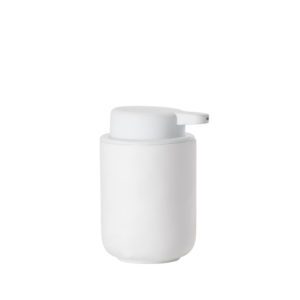 ZONE DENMARK Ume Soap Dispenser, Small, H12.8cm, White