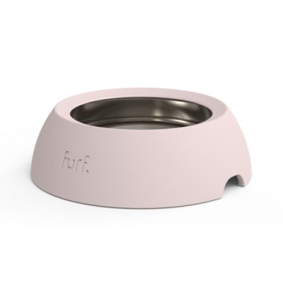 FURF Spill Resistant Pet Bowl Dusky Pink - 3 Sizes-0