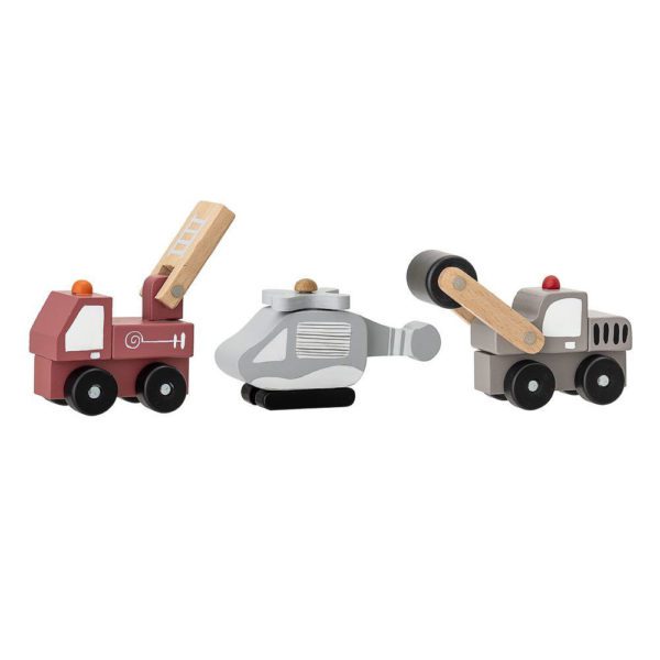 BLOOMINGVILLE Set of Assorted Wood Toy Vehicles-0