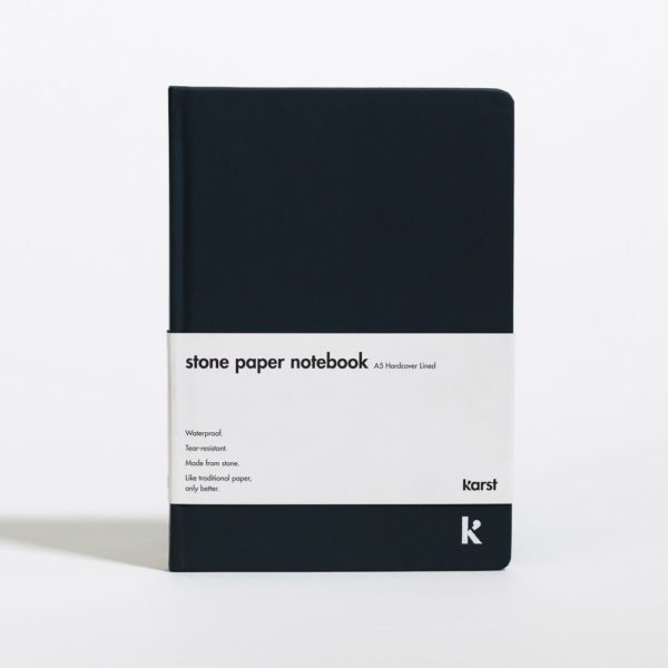 KARST A5 Lined Hardcover Notebook Navy-0