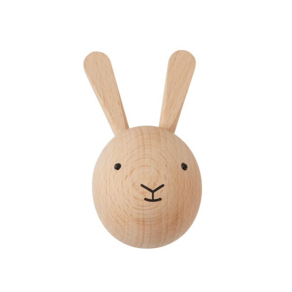 OYOY Mini Wall Hook Rabbit Wood -28007