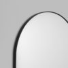 MIDDLE OF NOWHERE Bjorn Oval Mirror Black 65x100 cm-28063