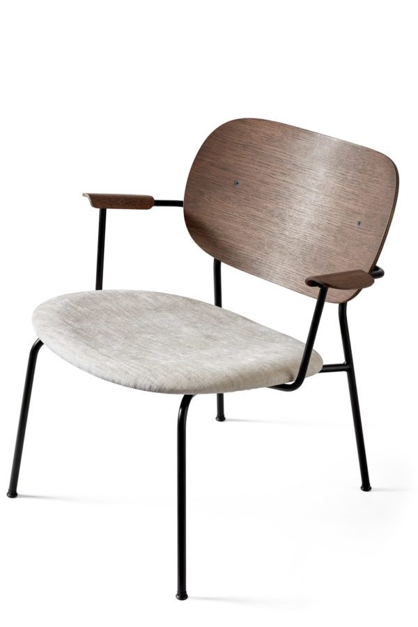 PRE ORDER - MENU Co Lounge Chair Walnut/Grey-28734