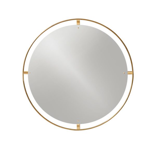 PRE ORDER - MENU Nimbus Mirror Polished Brass 110cm-28717