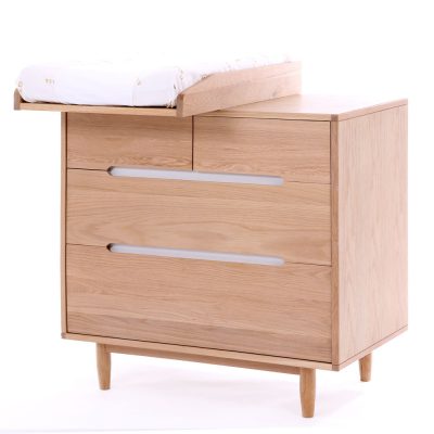 NOBODINOZ Changing Table Top - for Dresser, Pure 50x70 cm-0