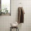 ferm LIVING Towel Holder/Hanger, Chrome-31115
