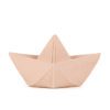 OLI & CAROL Natural Rubber Toy/Bath Toy, Origami Boat - Nude-0