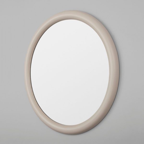 MIDDLE OF NOWHERE May Round Mirror, Nude 100cm-31050