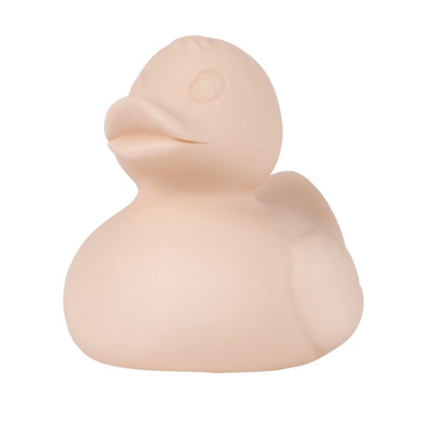 OLI & CAROL Natural Rubber Toy/Bath Toy, Elvis The Duck - Nude-30732