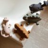 LIEWOOD Algi Bath Toys Natural Rubber, Blue Mix – 2 Pack-31591