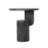 ferm LIVING Insert Side Table, Black Stained-31878