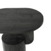 ferm LIVING Insert Side Table, Black Stained-31880