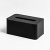 DESIGNSTUFF Tissue Box, Black-33154