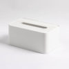 DESIGNSTUFF Tissue Box, White-33151