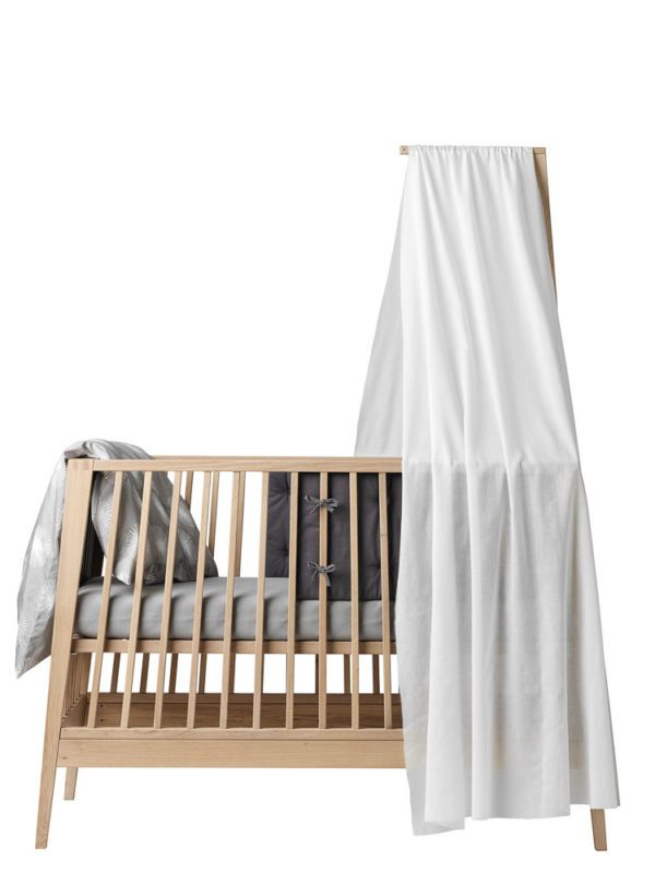 LINEA BY LEANDER Cot Canopy, White-32512