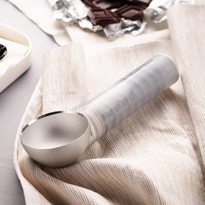 THAT INVENTIONS ScoopTHAT! II Non-Stick Ice Cream Scoop, Silver-0